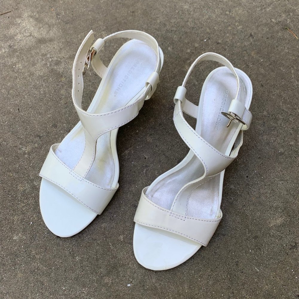 Women's Open Toe Chunky Heels Sandals